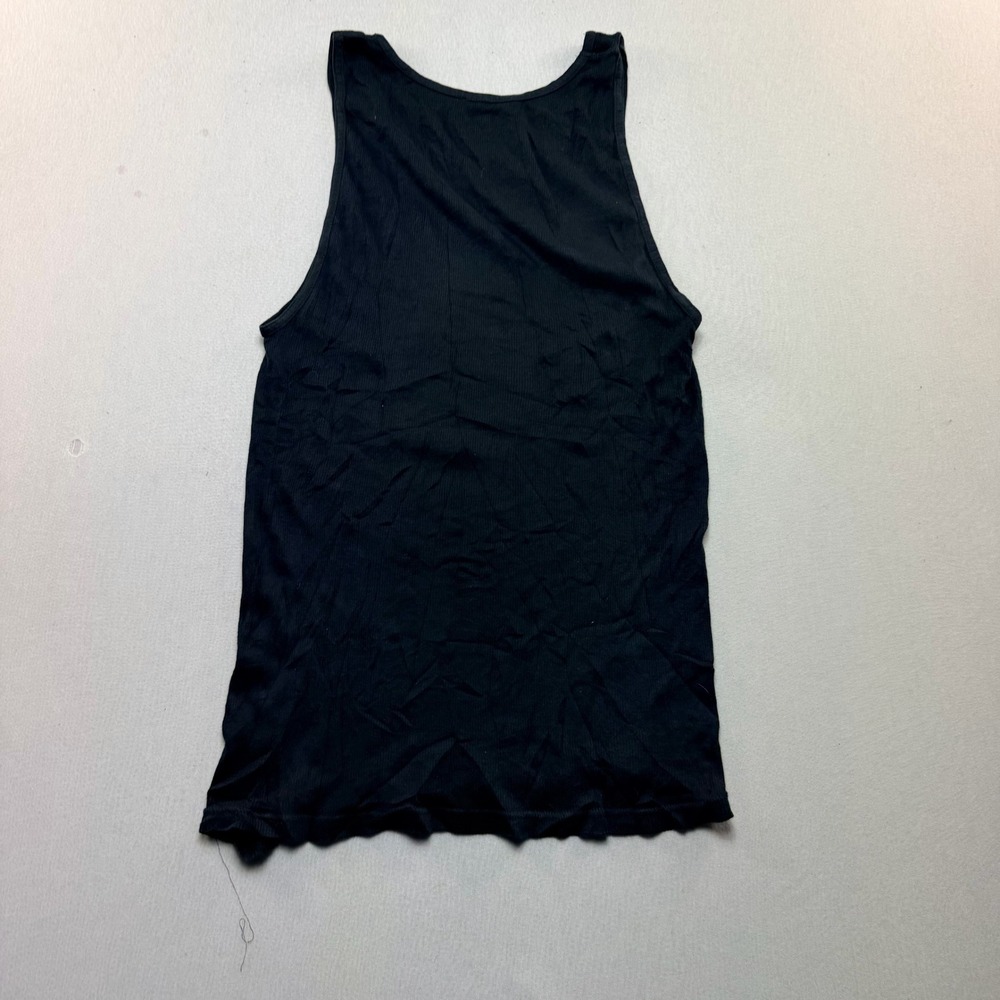 Polo Ralph Lauren Tank Top Mens Extra Large Black Excellent Ribbed Cotton Pony